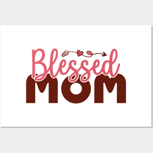 Blessed Mom Posters and Art